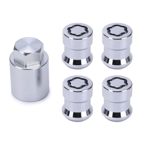 Van SanShao wheel lock lug nuts set, M12 x 1.5, chrome finish, 00276-00900