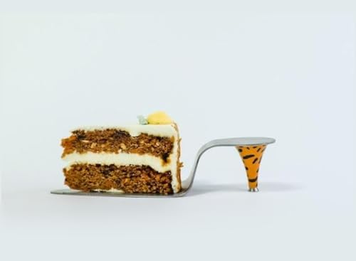 High Heel Stainless Steel Cake Server, Leopard Print