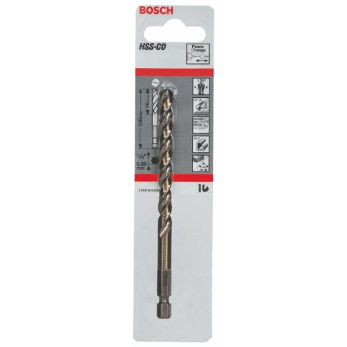 Bosch Pro HSS-Co 120mm Hole Saw Pilot Drill Bit (Pack of 2) 120 mm (Packung mit 2)