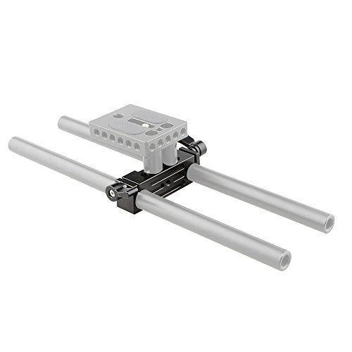 CAMVATE 15mm Rod Clamp Railblock for DSLR 15mm Rail Rig Rod Support System