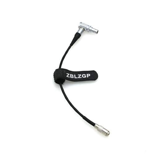 Timecode Sync Cable Din 1.0/2.3 Male to EXT 9 Pin Right Angle for RED Komodo 6K Camera