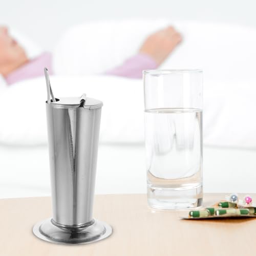 Stainless Steel Tweezer Holder Container for Tattoo Salon Steriliser Organiser Conical Design Robust Easy to Clean Practical for Nail Technique and Piercing Accessories