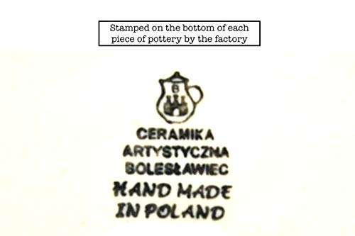 Polish Pottery Spoon Rest - Peacock