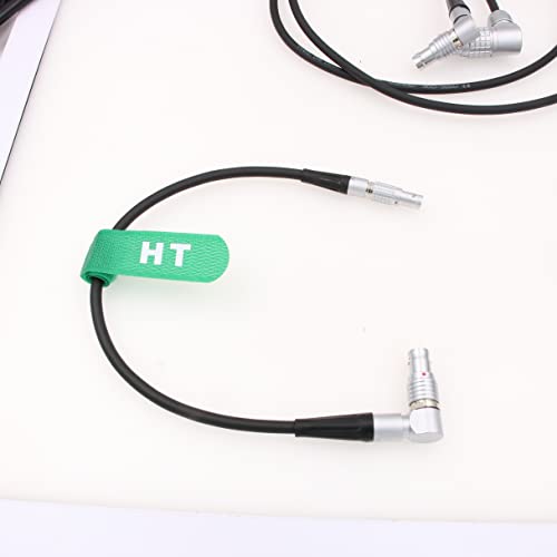 Power Cable for DJI Monitor Video Transmitter Ronin 4D Camera 2 Pin to Rotate Right Angle 6 Pin 50cm 2pin to Right Angle