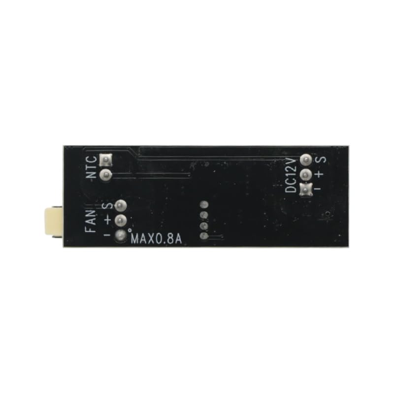 [Australia - AusPower] - Single 12V 0.8A DC PWM 2-3 Wire Fan Temperature Control Speed Controller Chassis Computer Noise Reduction Module Board 