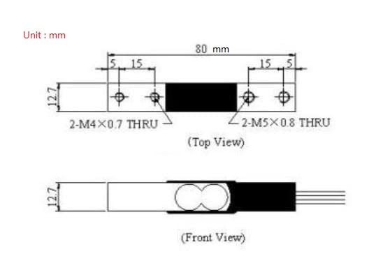 [Australia - AusPower] - NOYITO 1kg 5kg 10kg 20kg Load Cell and HX711 Combo Pack Kit - Load Cell Amplifier ADC Weight Sensor (1kg+HX711) 1kg+HX711 