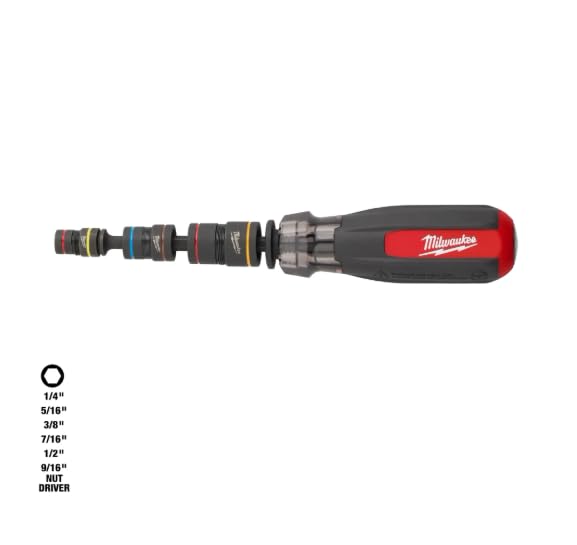 Milwaukee Multi-NUT Driver with SHOCKWAVE Impact DUTY nut drivers set񎟂