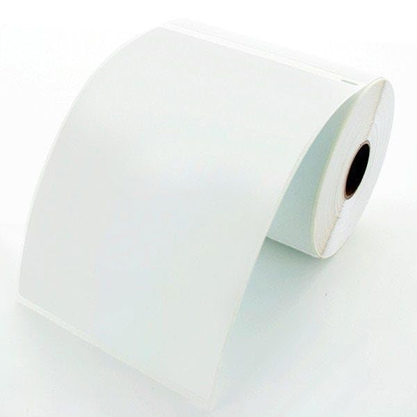 LabelValue LV-1744907POLY Durable Non-Tear Shipping Labels - 4" x 6", 220 Labels/Roll, Waterproof Polypropylene Material, White - Compatible with DYMO LabelWriter 4XL Direct Thermal Label Printers