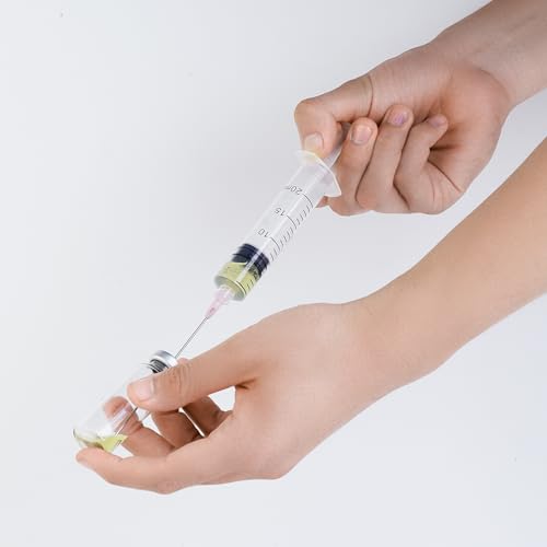 otwooi 20ml glue applicator syringe with 18G 4-inch blunt tip needle and cap5