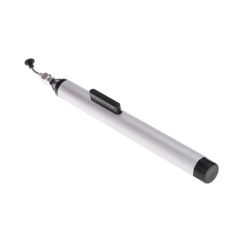 IC Chip Vacuum Suction Pen, Manual Vacuum Suction Pen Pick-up Tool for IC Chip SMD Electronics, Suction Pump Pickup Tool with 3 Suction Heads
