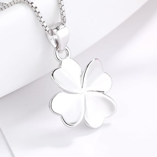 Anneome 1Pc Silver Patrick's Day Pendant Necklace Comfortable Lightweight Festival Jewelry for Masquerade for Friends Creative Design for Memorable Celebrations