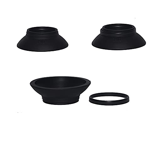 [2-Pack] Viewfinder Eyecup Rubber Eyepiece Compatible for Nikon D810 D800 D700 D500 Camera, Replace for DK-19