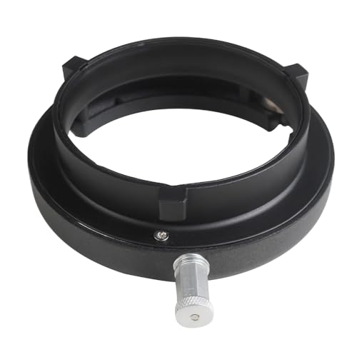 Fotoconic Bowens to Bowens Speering Mount Adapter Extender Extension Head for Studio Flash Strobe LED Video Light
