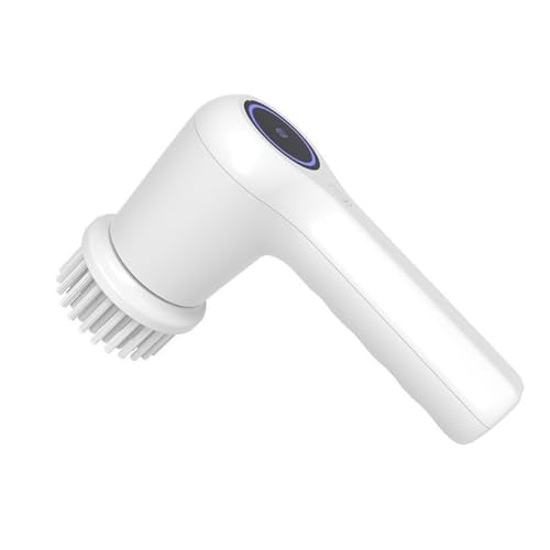 Electric Cleaning Brush with 5 Replaceable Brush Heads Handheld Power Scrubber for Bathtub, Floor, Wall, Tile, Toilet, Window, Sink