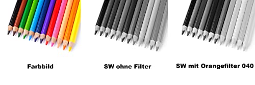 B+W 39mm Basic Black & White (Orange) MRC 040M Glass Filter