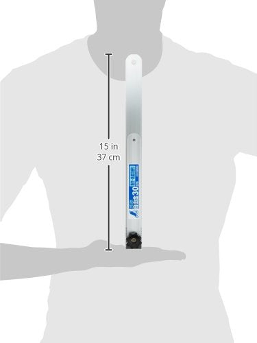 [Australia - AusPower] - Shinwa Sokutei Aluminum Square (Bracing) with angle scale 30cm (62660) (Japan Import) 