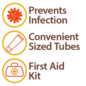 [Australia - AusPower] - Globe (4 Pack) Povidone Iodine 10% First Aid Ointment 1 Oz, for Cuts Scrapes Burns (Compare to Betadine) 