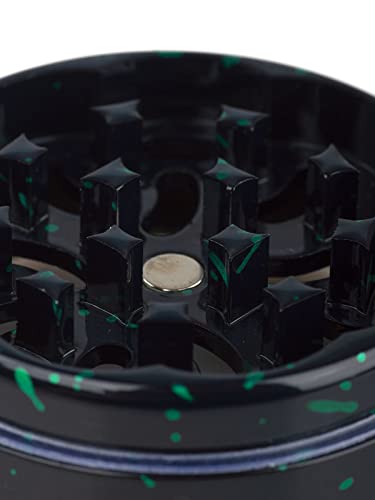 CHONGZ Dr Death 60mm 4 Piece Grinder, Black