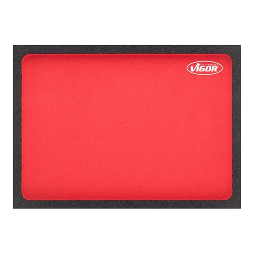 Vigor 2K Foam Insert with Storage Compartment, Pack of 1, V5018 | 38 g, empty soft foam insert, with cut-out, empty compartment, size M, Vigor 2-component soft foam inserts