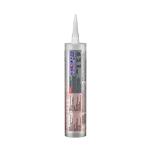 Loctite Power Grab Ultimate Crystal Clear Construction Adhesive, 9 fl oz Cartridge, 1 Pack - Versatile Construction Glue for Cement, Tile, Wall & More