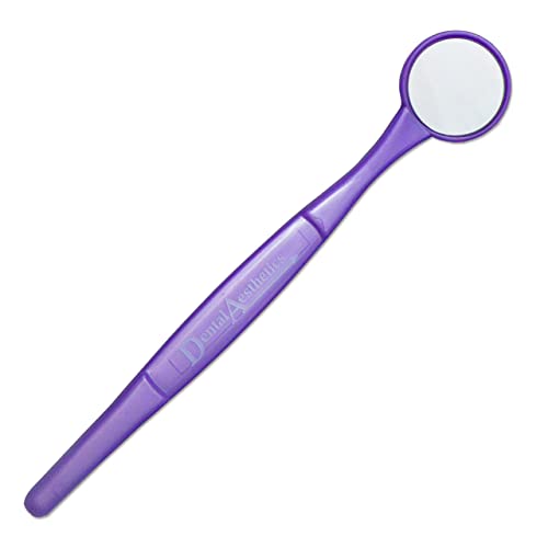 4 x Dental Mirrors ~ Oral Care (4 Purple)