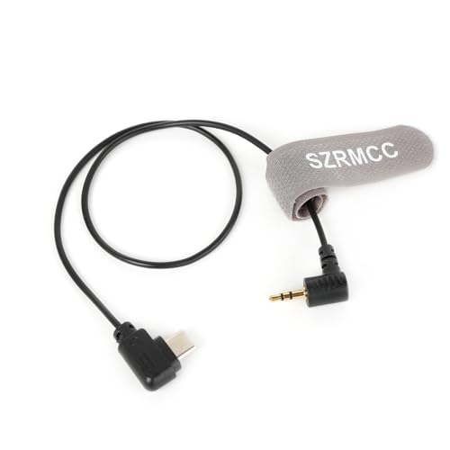 SZRMCC Ronin-SC RSS Control Cable Type-C to 2.5mm Remote Release Cable for DJI RSC2 RS2 RS3/Pro Stabilizer to Fujifilm X-Pro2 XT20 XT30 XA3 XE3 XH1 X100F GFX100S Canon 80D 90D M6II Camera