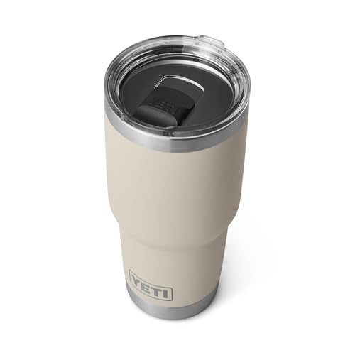YETI Rambler 30 oz Tumbler, Stainless Steel, Vacuum Insulated with MagSlider Lid, Cape Taupe