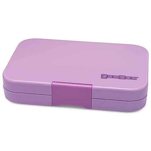 Yumbox Tapas Leakproof Bento Box, 4 Compartments, Seville Purple Seville Purple Rainbow