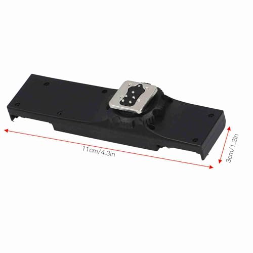 Hot Shoe Splitter, Multifunctional Hot Shoe Flash Light Bracket, Hot Shoe Mount Plate Adapter, High Loading Accessories for Camera Camcorder (for) For Canon