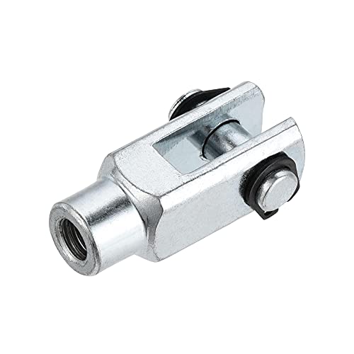 sourcing map Pneumatic Air Cylinder 16mm Bore 75mm Stroke with Y Connector and Quick Fittings, MAL 16x75, for Automatic Equipment 16mmx75mm