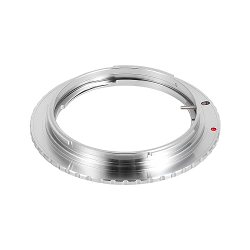 PHOLSY Lens Adapter Compatible with Olympus OM Lens to Canon EF Camera Olympus OM to Canon EOS