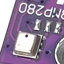 [Australia - AusPower] - BME280 Sensor Module (2PCS) - 5V Atmospheric Pressure, Temperature, Humidity Sensor with I2C/SPI Interface for Arduino/Raspberry Pi (5 V) 5 V 