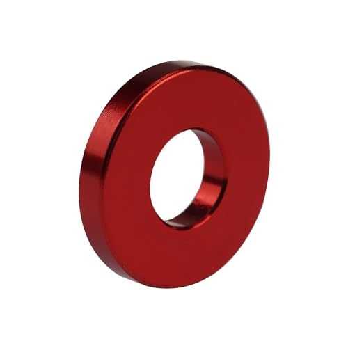Aluminum Washer Spacer RC Drone DIY Model 20Pcs (Red, M5) Red