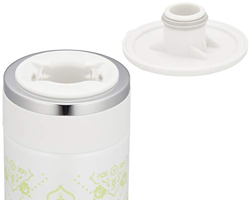 Zojirushi SM-ED20-WP Water Bottle, Direct Drinking Stainless Steel Mug, 7.8 fl oz (200 ml), Pearl White