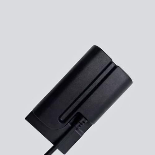 D Tap to NP F550 Dummy Battery Fully decoded Power Cable Compatible with Sony NP F550/570/770/970, Atomos Ninja Shinobi Monitor, Blackmagic BMPCC 6K Pro, Z CAM, LED Video Lights, Wireless Transmitters