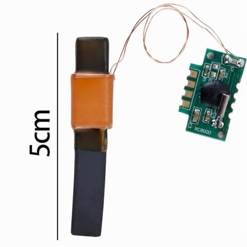 Ausi DCF77 Receiver Module DCF-3850M-800 - With DCF Antenna 1.1-5.05KHz for Radio Controlled Clocks