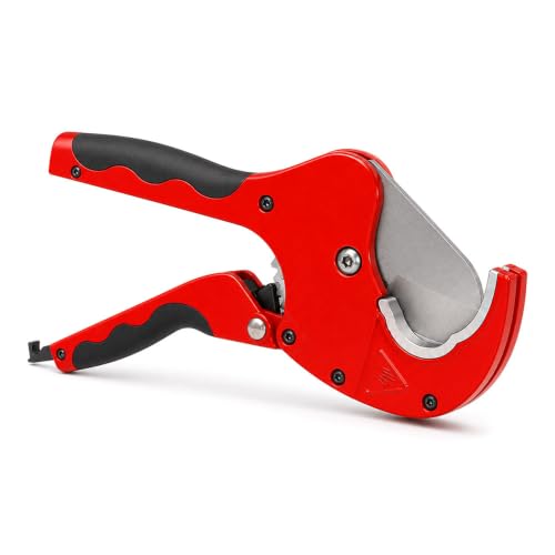 Superior Tool 37116 one-handed 2-inch PVC ratcheting pipe cutter