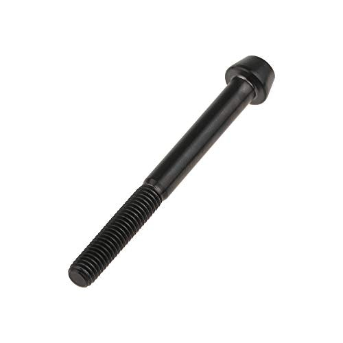 Wanyifa black titanium M5x50mm hex bolt with tapered head and socket drive