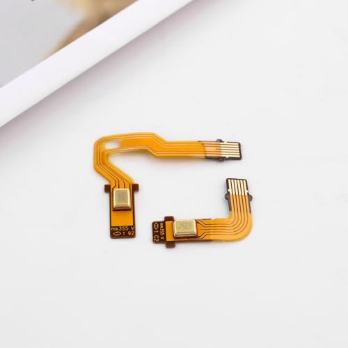 ECSiNG 2 Sets Microphone Flex Cable Replacement Part Left and Right Inner Microphone Cable Compatible with PlayStation 5 Controller BDM-020