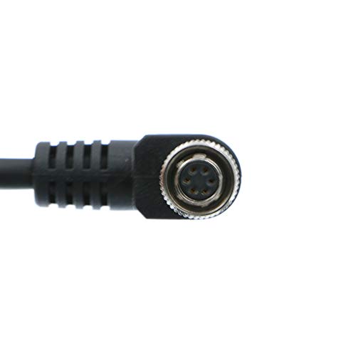 Alvin's Cables 12 Pin Hirose Female Right Angle to Open End Shield Cable for Sony Basler Cameras 3M/9.84ft Right Angle 12 Pin