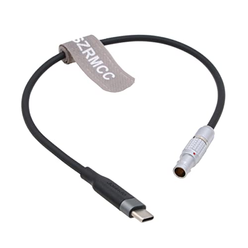 SZRMCC USB C Type-C to Nucleus M 7 Pin Male PD Trigger Power Cable for Tilta Nucleus-M Lens Follow Focus Motor