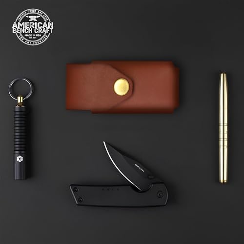 Leather Multitool Sheath for Leatherman ARC - Ultra Durable Full Grain Leather Belt Tool Holder - Multi Tool Holster for Belt w/Solid Brass Rivets - Premium Belt Accessories for Men Brown