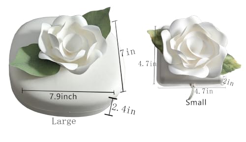 Biodegradable Urn Eco Cremation Urns Ocean Water Burial Scattering Floating Urn for Human Ashes (Small) Small