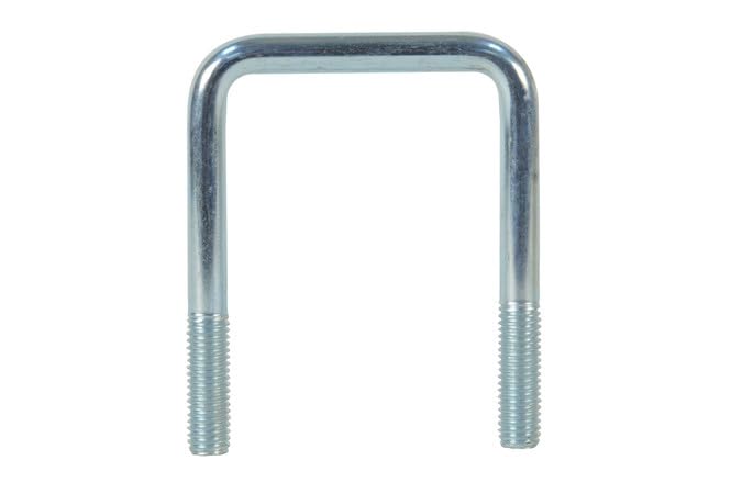 CE Smith - 15274A Zinc U-Bolt - Essential Boating Hardware - 1/2"-13 x 3-1/8" x 4-1/4" - Silver