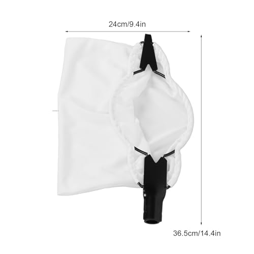 Fruit Picker, Large Capacity Fruit Picking Tool with Unique Branch Hook V Shaped Blades and Storage Bag for Orange Pear Mango Nut Picking