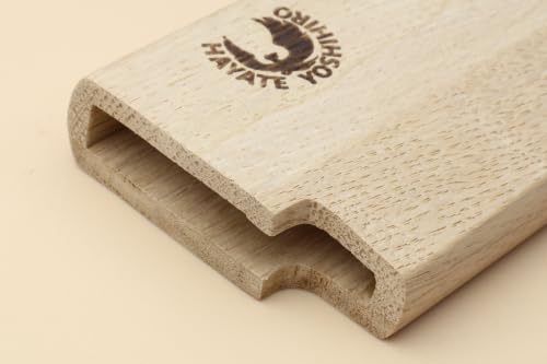 Yoshihiro Magnetic Oak Wooden Saya Cover for Deba, 6.5 inch (165mm) 6.5"