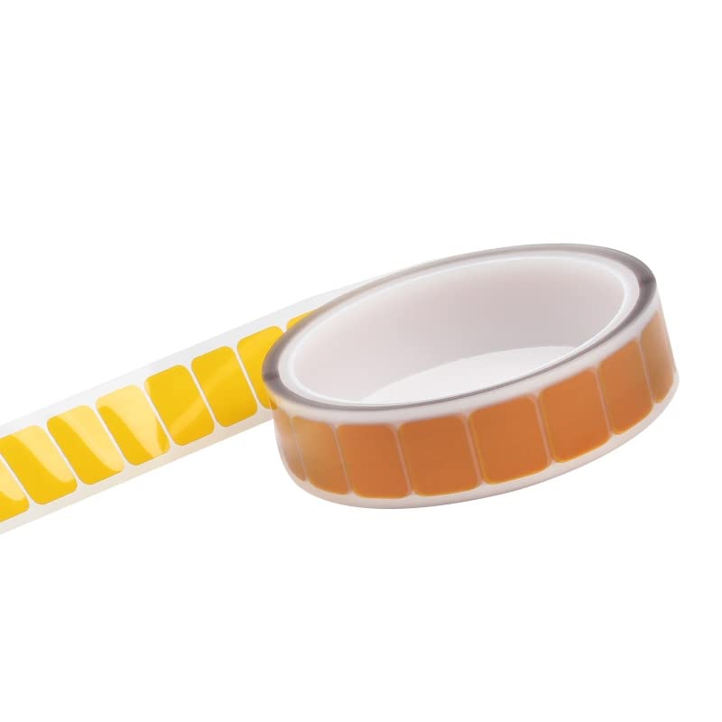 [Australia - AusPower] - Thermocouple Adhesive Pad,Thermocouple Adhesive Tape,200 ℃ thermostability Stickers,Electronic Test Accessories,Special Fixed Adhesive Tape for Temperature Sensing Line(C. 500 Sheets) 