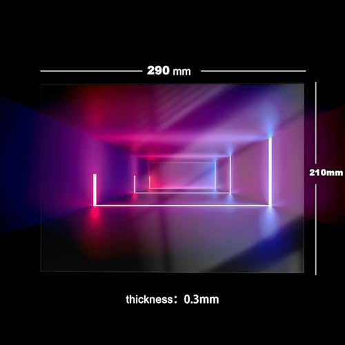 290x210x0.3mm ACF Film for ELEGOO Saturn 3/3 Ultra/4/4 Ultra,Mono M7/M7 Pro For Saturn 4 etc.