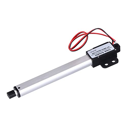 Vikye Linear Actuator Mini Electric Low Noise 100mm Stroke for Electric Recliners and Lift Tables - 12V Input Voltage (Stroke 100mm-30mm/s-20N) Stroke 100mm-30mm/s-20N
