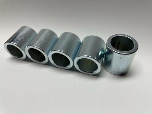 Wenteq 5/8-inch steel bolt spacer with 7/8-inch outer diameter and 1-inch length